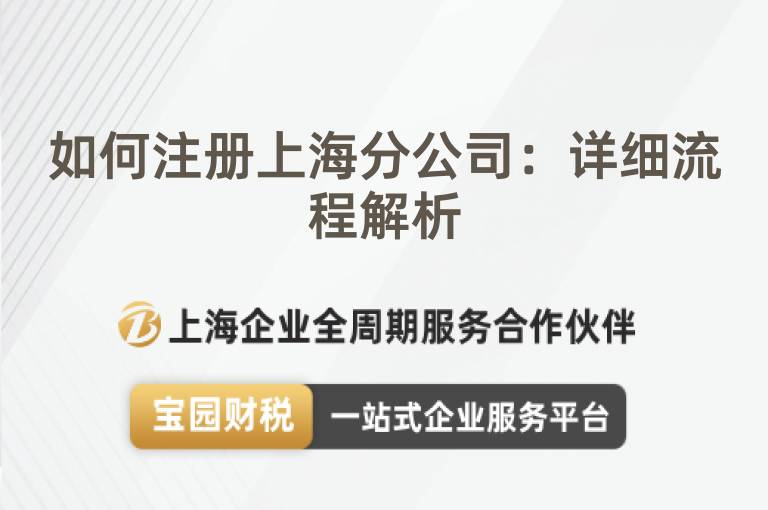 如何注冊(cè)上海分公司：詳細(xì)流程解析